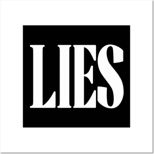 LIES Posters and Art